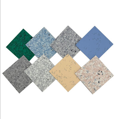 Piastrelle di pavimento in vinile conduttive antistatiche per ambienti puliti e per uso industriale