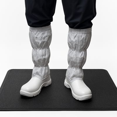 Tappetino antistatico ESD in gomma con doppi strati in PVC e superficie a trama corteccia per comfort ergonomico e resistenza allo scivolamento