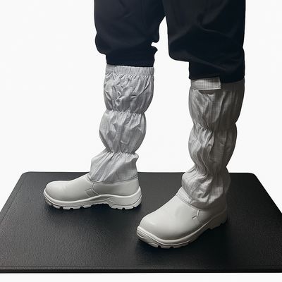 Tappetino antistatico ESD in gomma con doppi strati in PVC e superficie a trama corteccia per comfort ergonomico e resistenza allo scivolamento