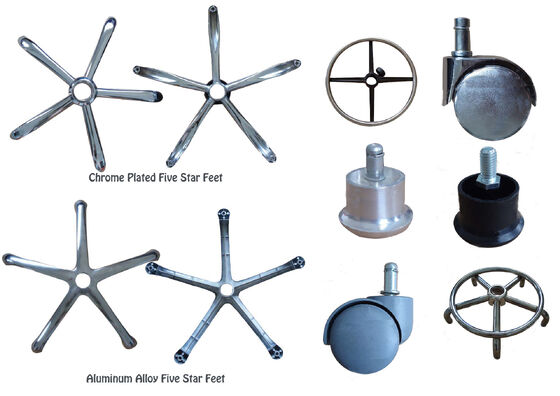 Sedia da laboratorio ESD antistatica industriale nera di alta qualità regolabile, sedie ESD industriali antistatiche