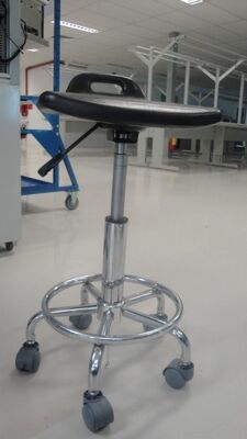 High Quality ESD Stainless Steel Antistatic Cleanroom Safety Chair  Esd Chair  Cleanroom Lab Chair