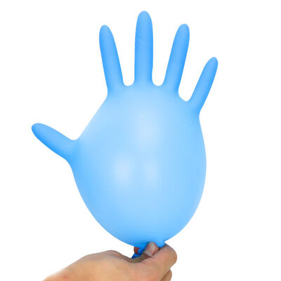 Guanti di sicurezza in nitrile blu nero ESD monouso antistatici per esami all'ingrosso