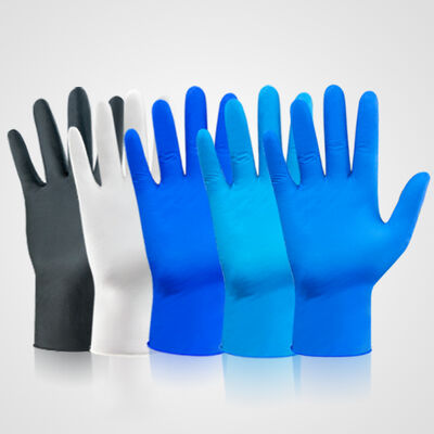 ESD Nitrile Gloves Powder Free Disposable Examination Nitrile Gloves Protective Food Nitrile Gloves