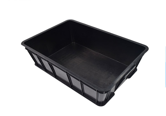 Contenitore di stoccaggio per PCB nero Contenitore ESD antistatico in plastica in PP Contenitore ESD conduttivo