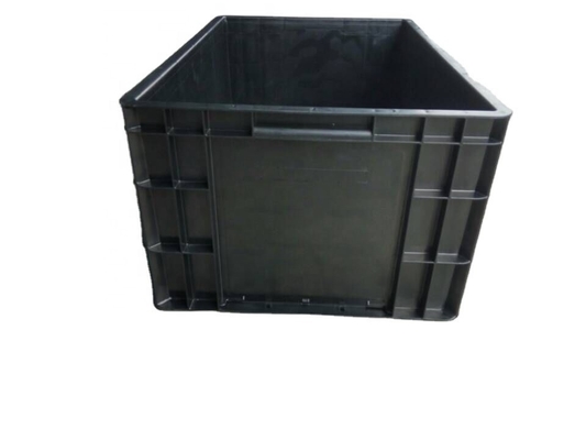 I recipienti di plastica conduttivi della cassa ESD, 400 * 300 * 150mm ESD porta i contenitori con i coperchi