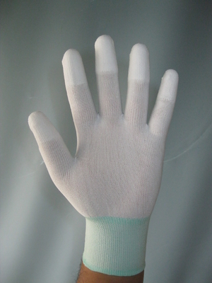 il dito di nylon della palma di ohm 10e9 ha ricoperto gli anti guanti statici della mano di ESD