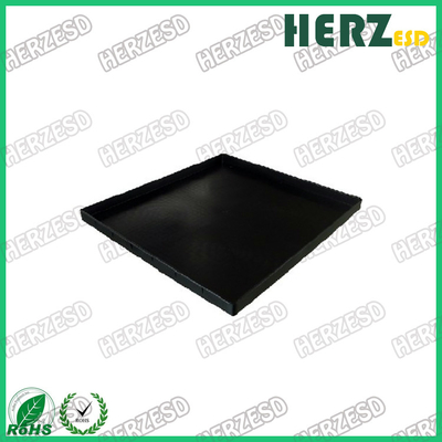 Contenitore di stoccaggio per PCB nero Contenitore ESD antistatico in plastica in PP Contenitore ESD conduttivo