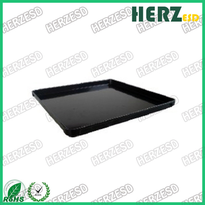 Contenitore di stoccaggio per PCB nero Contenitore ESD antistatico in plastica in PP Contenitore ESD conduttivo